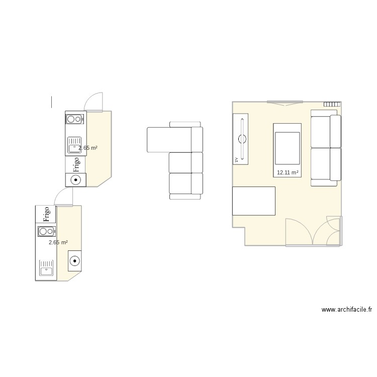 salon1. Plan de 0 pièce et 0 m2