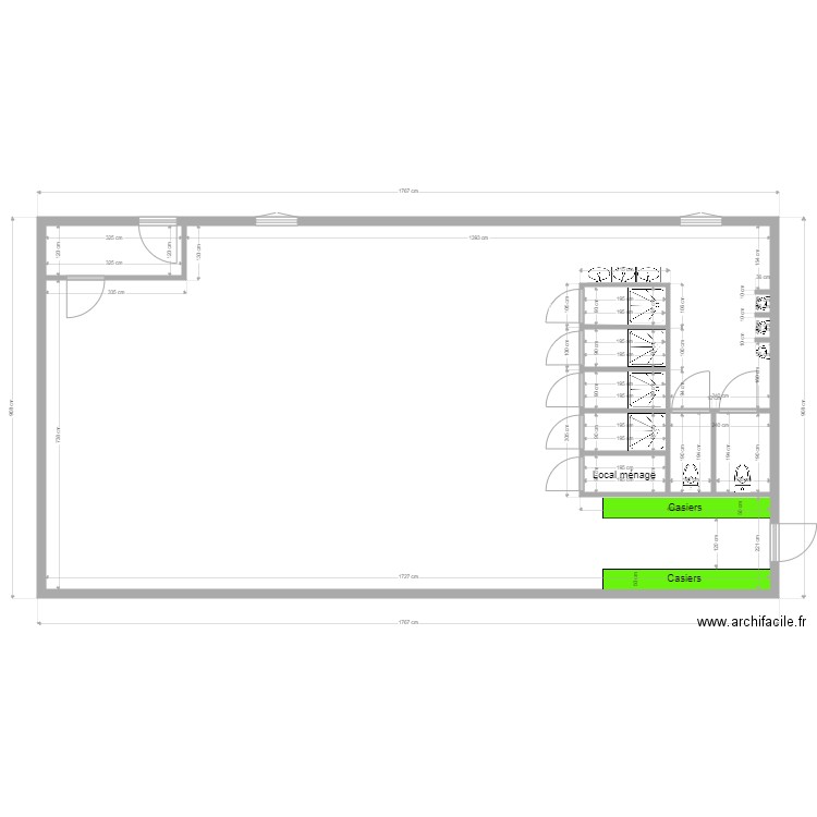 wepa sanitaire. Plan de 0 pièce et 0 m2