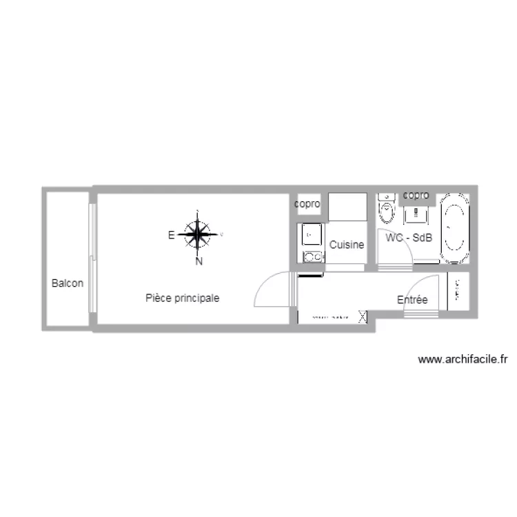 27 Anc Mairie. Plan de 