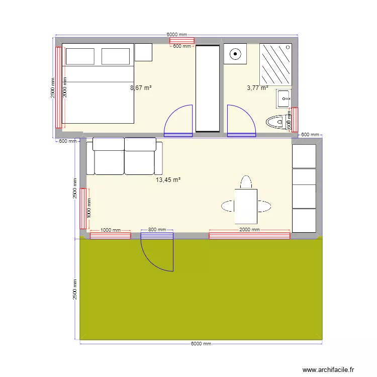 Крым ОВ. Plan de 