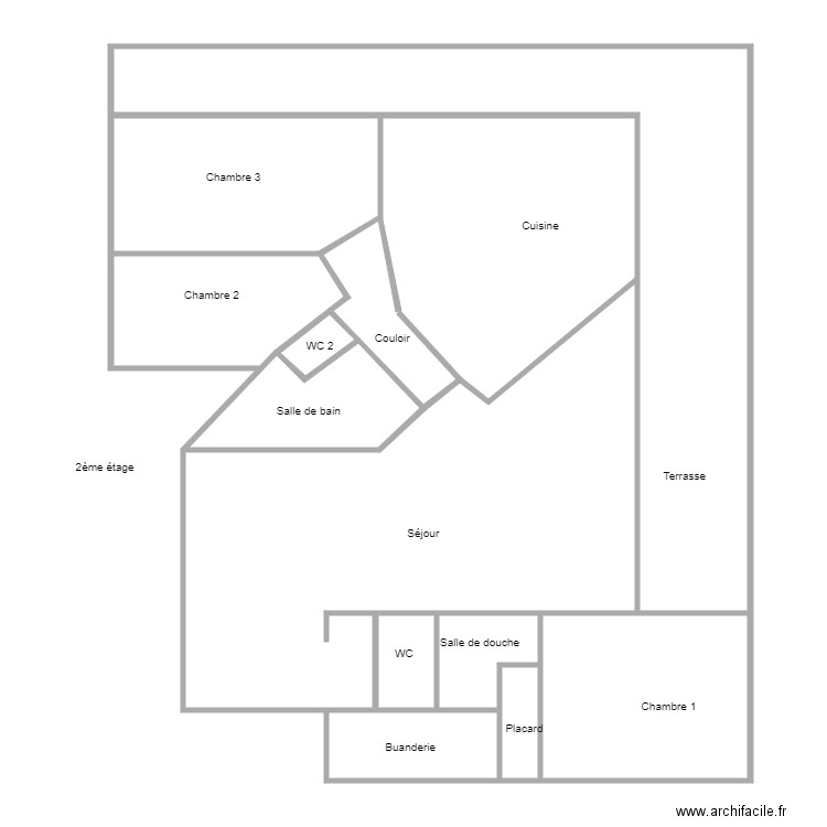 dauphine rethel. Plan de 0 pièce et 0 m2