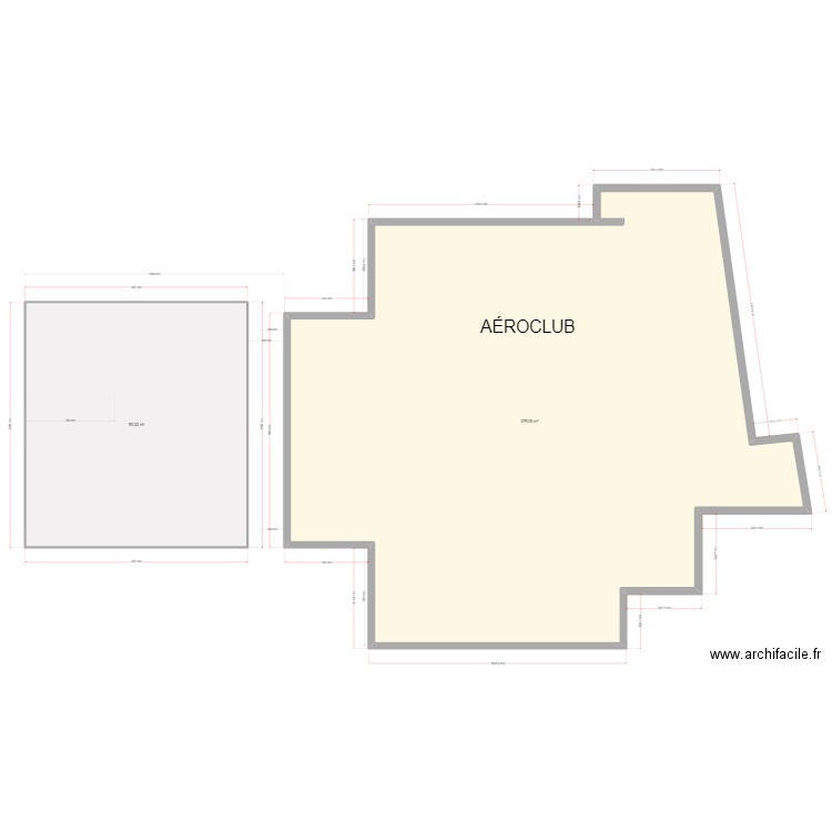Bureau Aair parachutisme 2023. Plan de 0 pièce et 0 m2