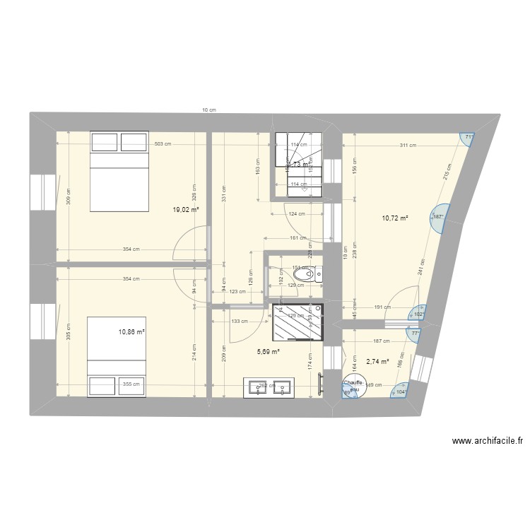 marc urtin. Plan de 0 pièce et 0 m2