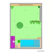 Jardin dernier avec arrosage Hydro Gard AB