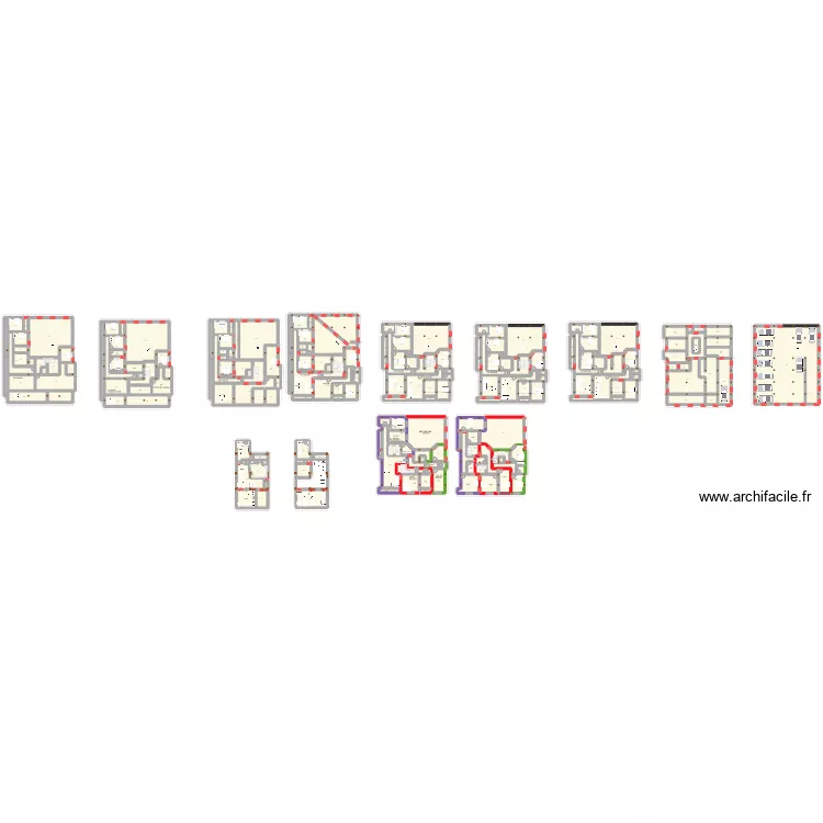 AMP .. Plan de 220  et 3724 m²