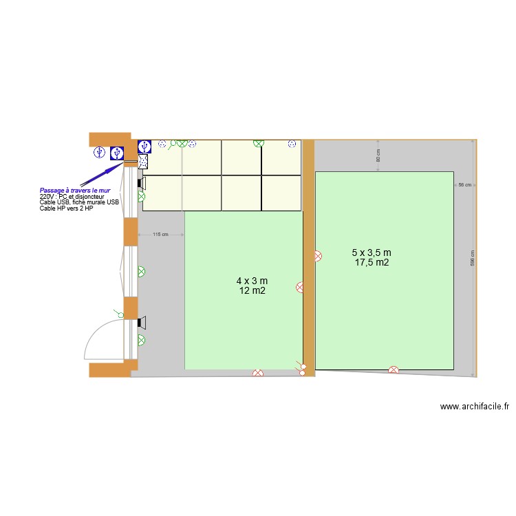 Sono terrasse03. Plan de 0 pièce et 0 m2