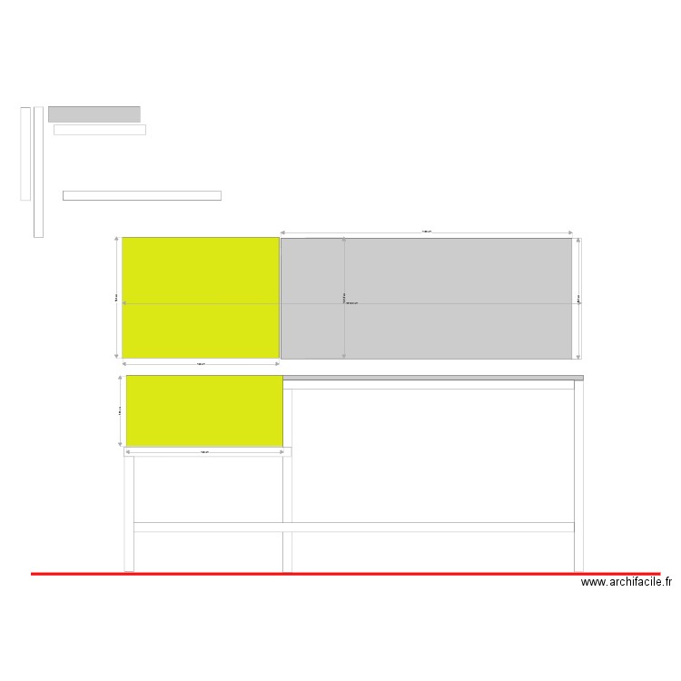 Etabli V2. Plan de 0 pièce et 0 m2