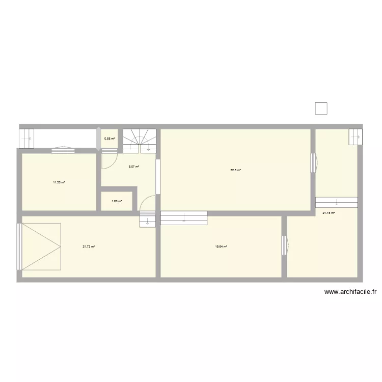maison exterieur. Plan de 