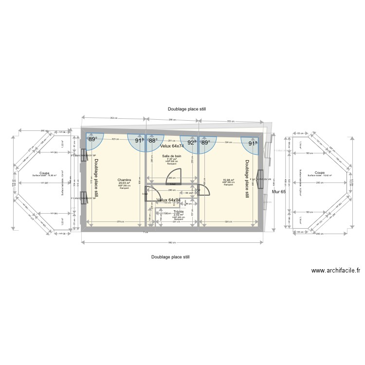 Willems. Plan de 0 pièce et 0 m2