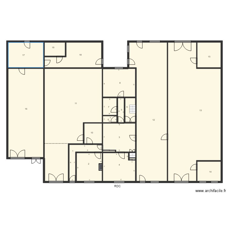 184874 LADOUCE Plomb. Plan de 0 pièce et 0 m2