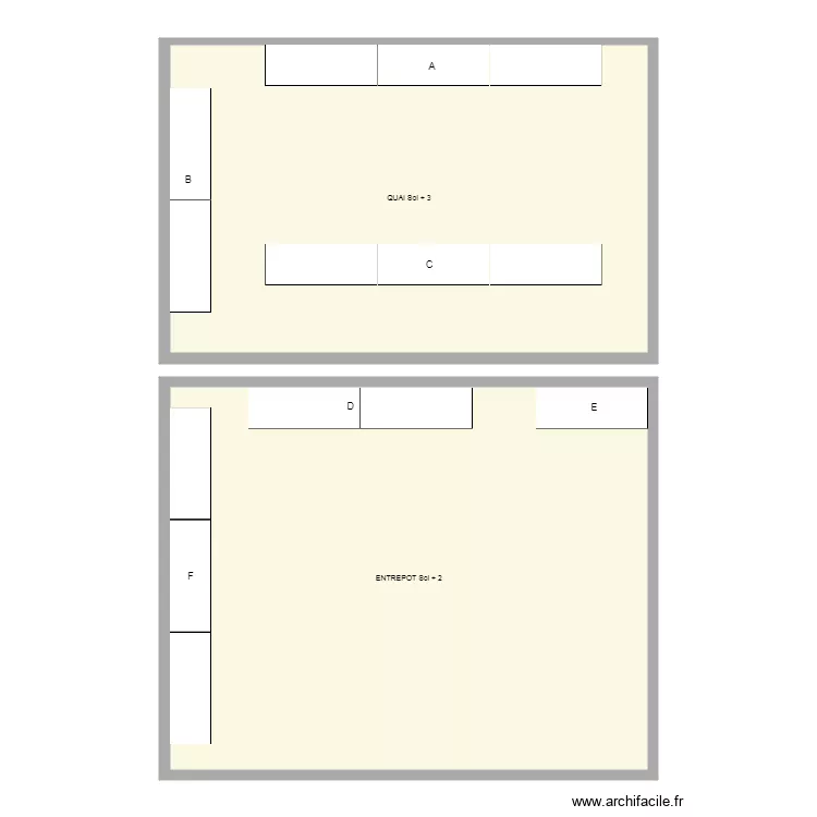 BLD. Plan de 