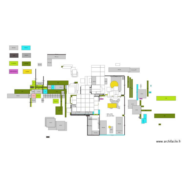 29082018CALEPINAGE. Plan de 0 pièce et 0 m2