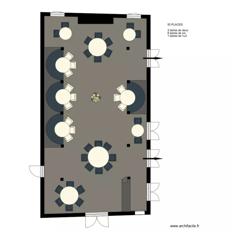 Resto Buffiere A. Plan de 