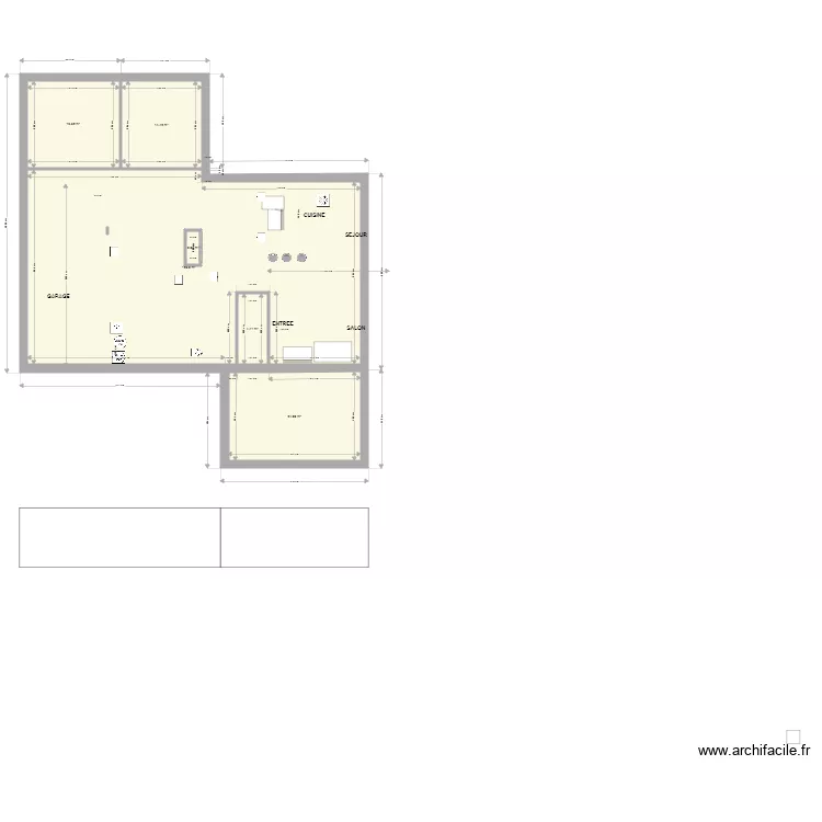 PLAN TYPE CHAMBRE PARENTALE  k. Plan de 