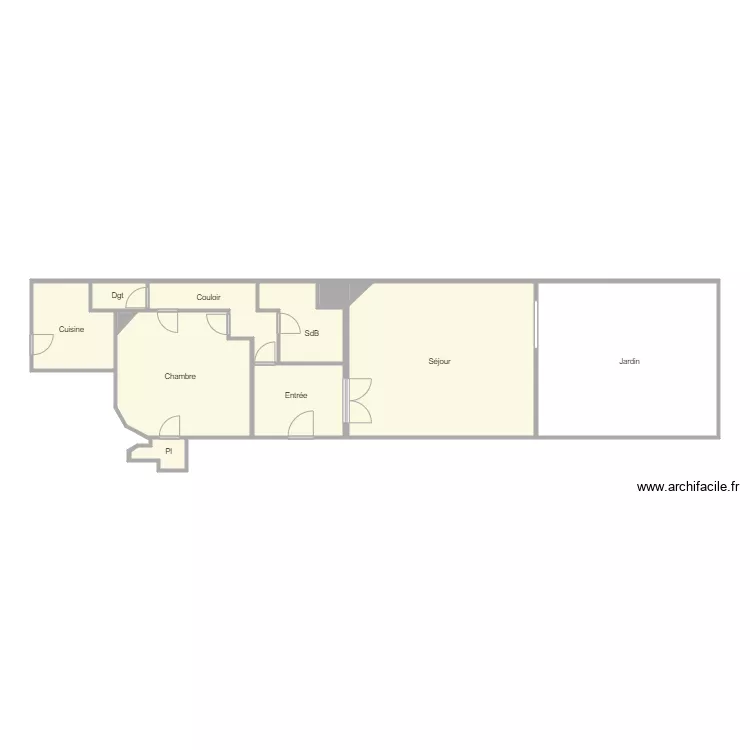 56 blv maillot. Plan de 