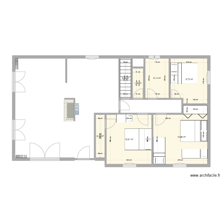 ST SYMPHORIEN Modif 9. Plan de 7 pièces et 48 m2