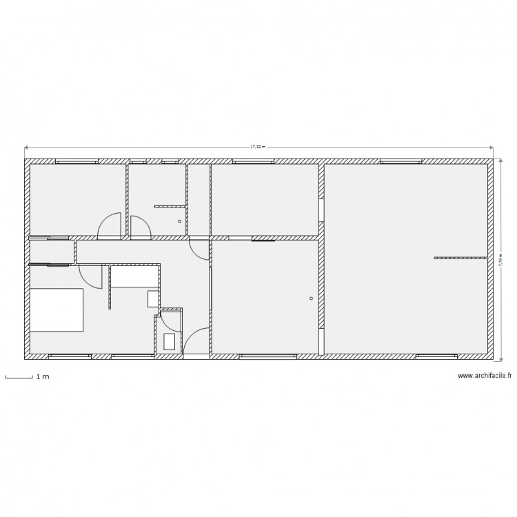 Etage de Vie SB2. Plan de 0 pièce et 0 m2