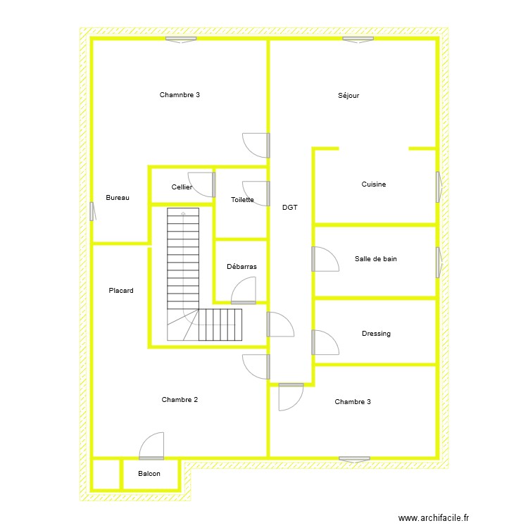 APPARTEMENT 3 EME PLAISANCE. Plan de 0 pièce et 0 m2