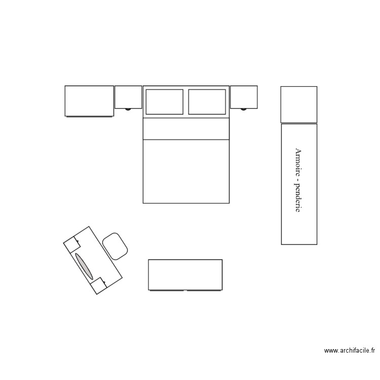 Chambre Maman  Disposition. Plan de 0 pièce et 0 m2