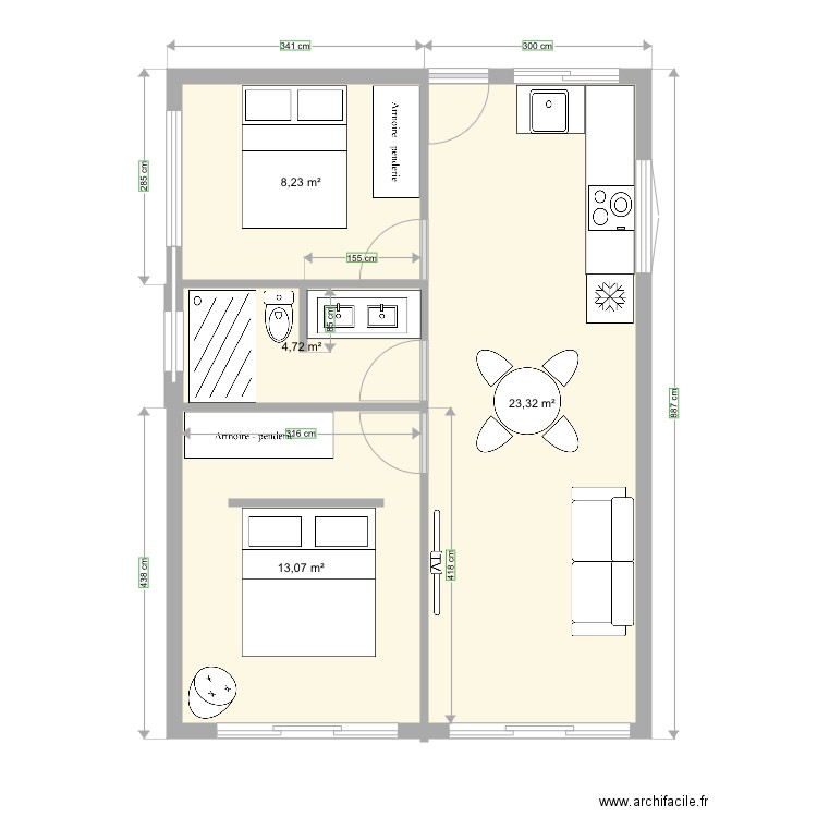 51 . Plan de 0 pièce et 0 m2