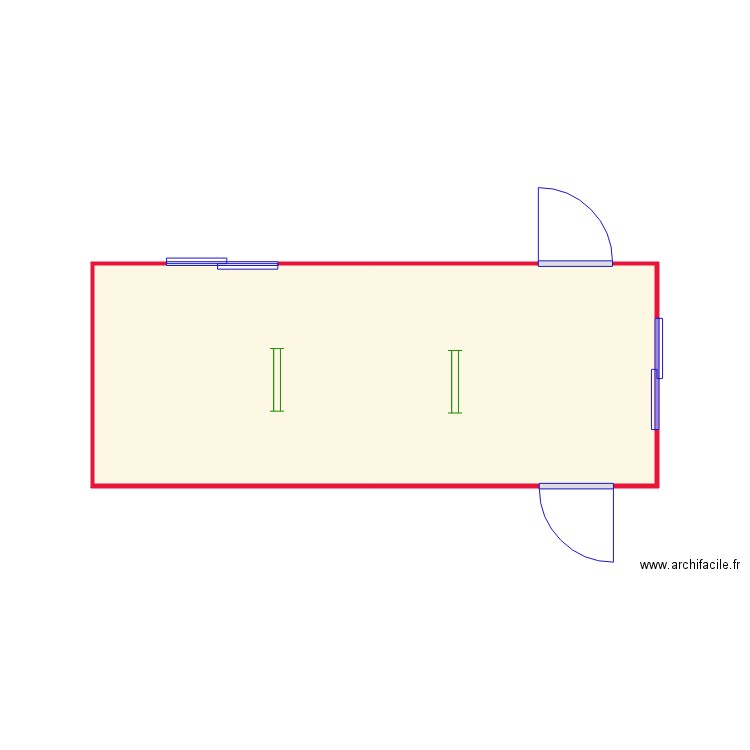 BOCCARD 2 PORTES. Plan de 0 pièce et 0 m2