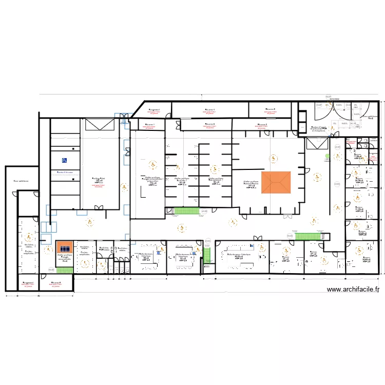 Greta rdc am&eacute;nagement rdc 6. Plan de 