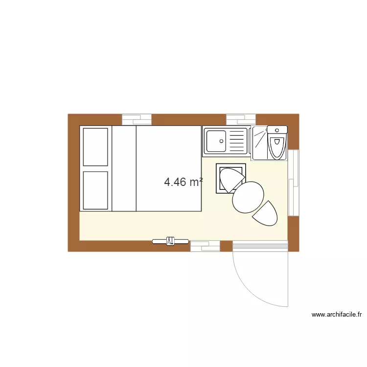 am&eacute;nagement camion V2. Plan de 