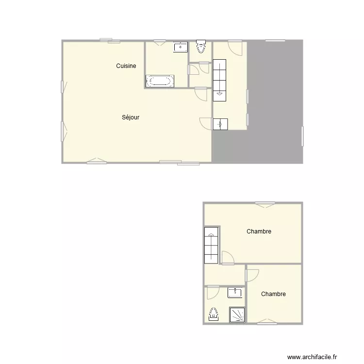 plan 5057 Arnaud. Plan de 