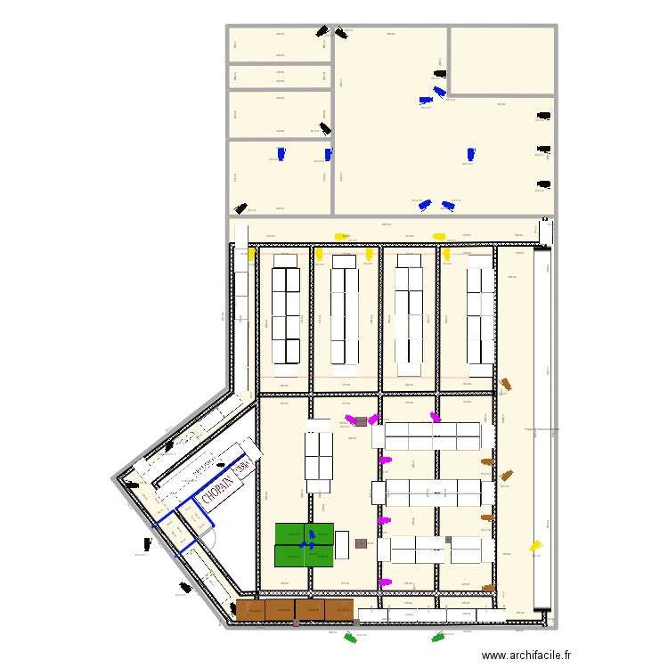 LIYA LE VALLON AHLAME. Plan de 24 pièces et 323 m2