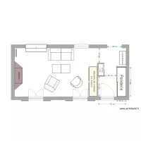 Salon et entr&eacute;e V1