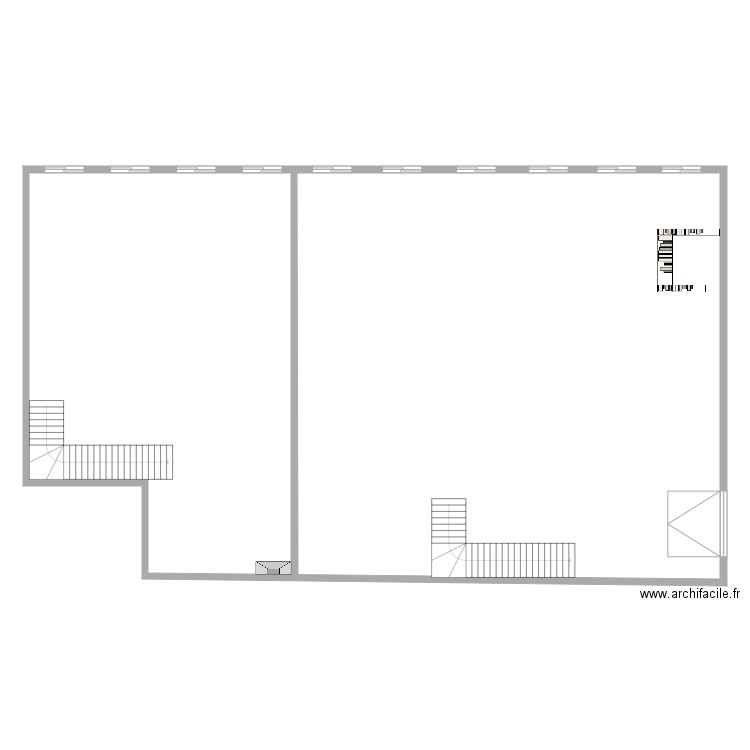 projet magasin 2. Plan de 0 pièce et 0 m2