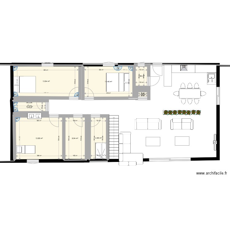 maison 1. Plan de 0 pièce et 0 m2