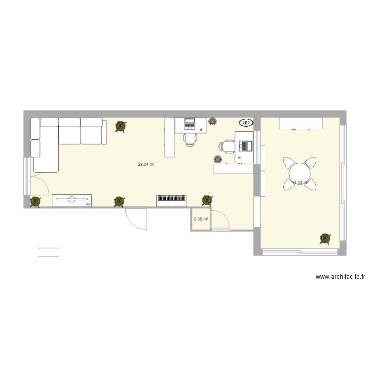 maisonext. Plan de 0 pièce et 0 m2