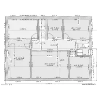&eacute;tage du rdc86m2 (s pl 56.5m2)