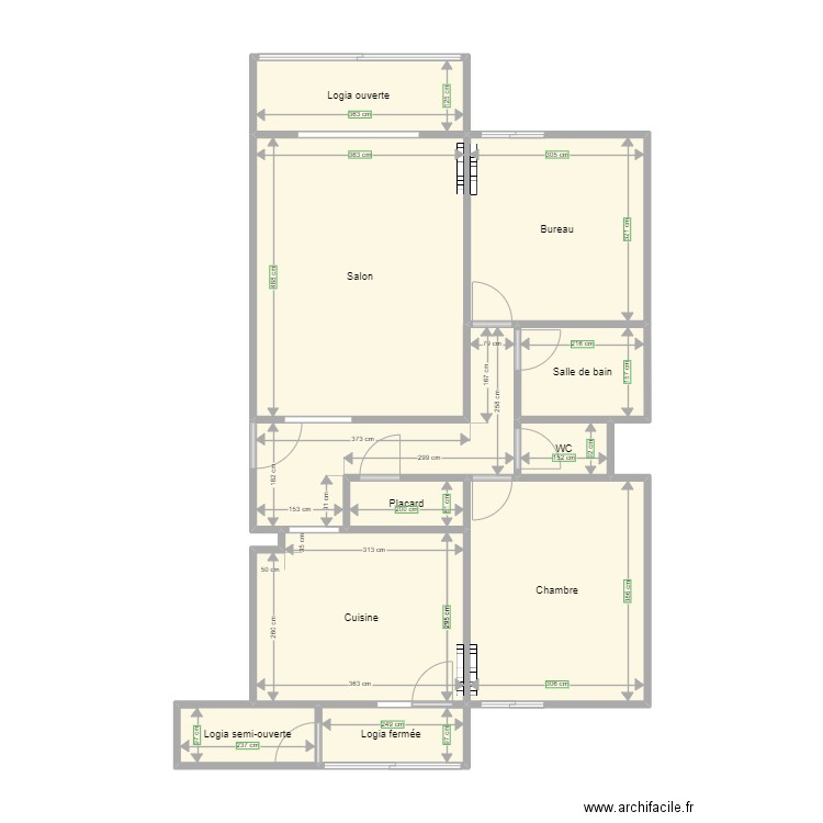 hhh. Plan de 0 pièce et 0 m2