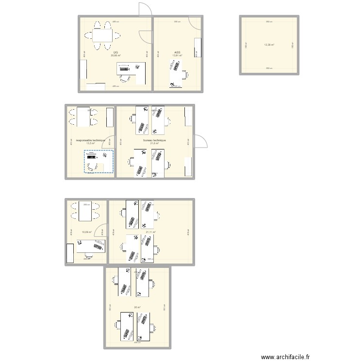 bureau alsace. Plan de 0 pièce et 0 m2