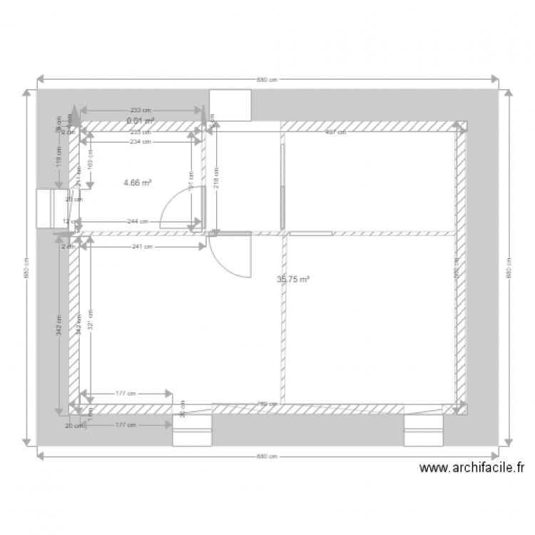 maison greg a jour. Plan de 0 pièce et 0 m2