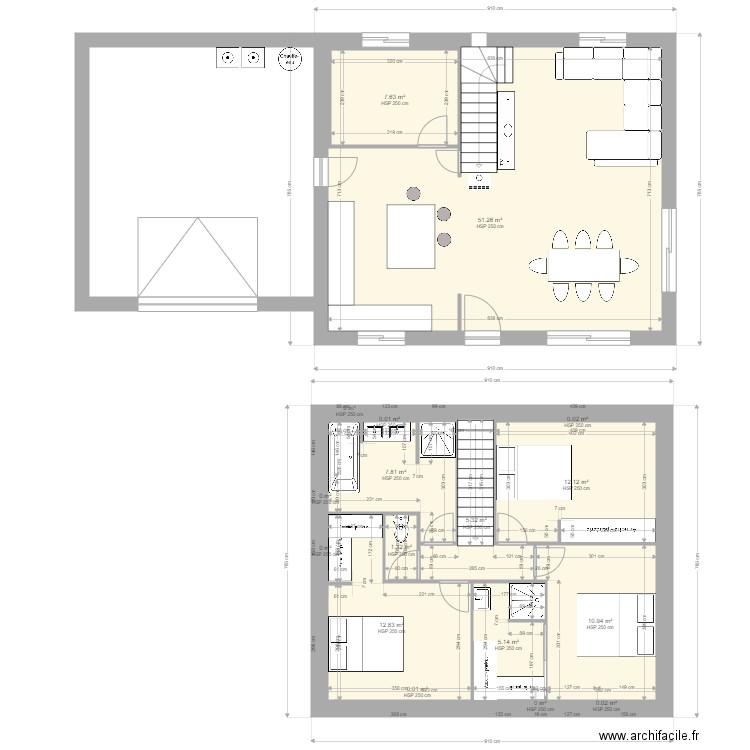 Plan Fougeard V3 pour Jimmy. Plan de 0 pièce et 0 m2