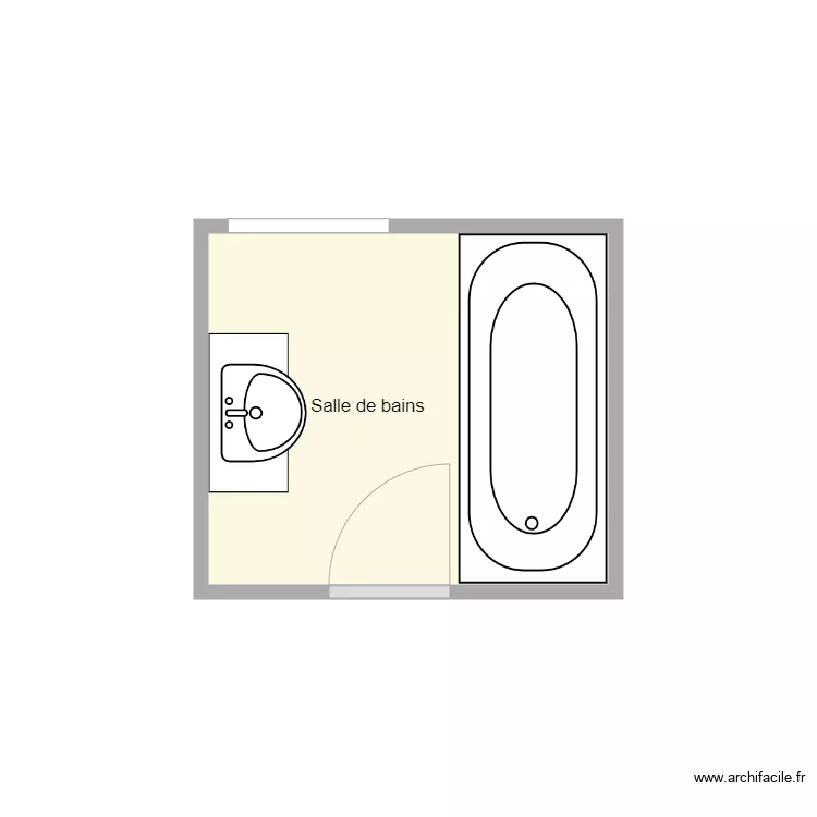 plan avant travaux corre. Plan de 