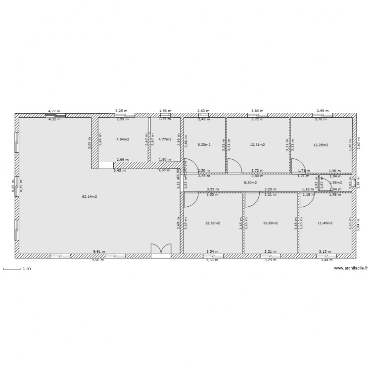 MAISON COLONIALE. Plan de 0 pièce et 0 m2