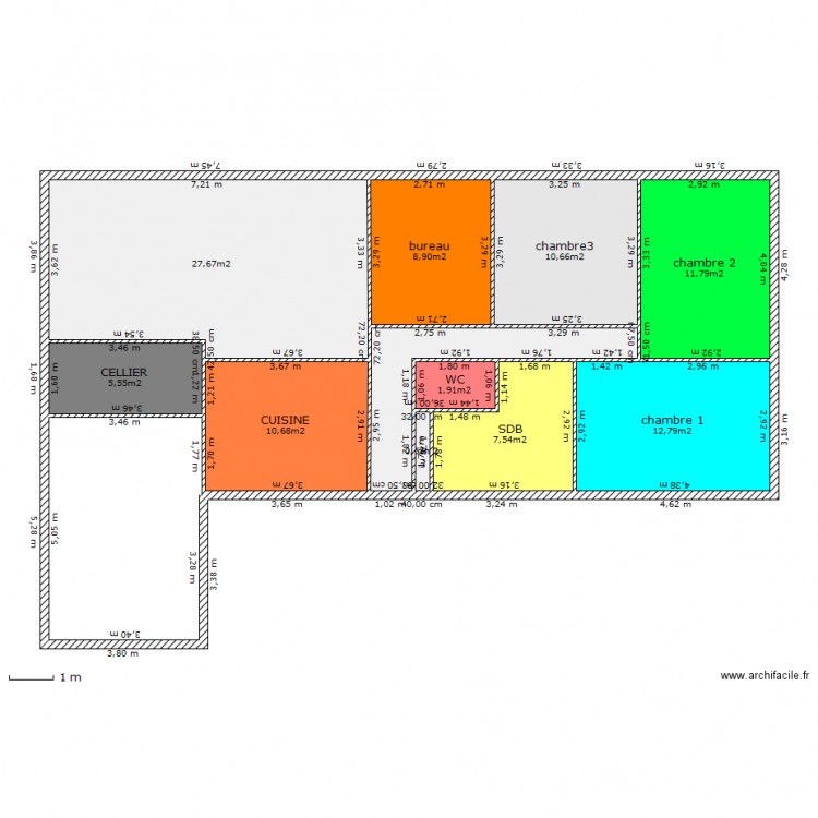 MAISON 6. Plan de 0 pièce et 0 m2