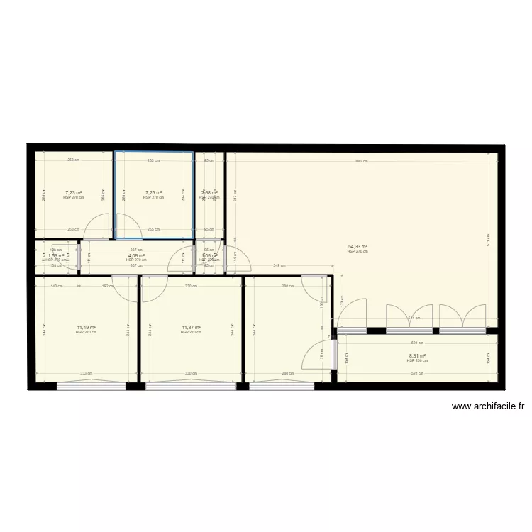 1ER ETAGE Brive. Plan de 