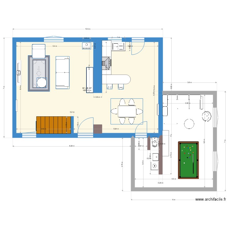 Maison Eric 2. Plan de 0 pièce et 0 m2