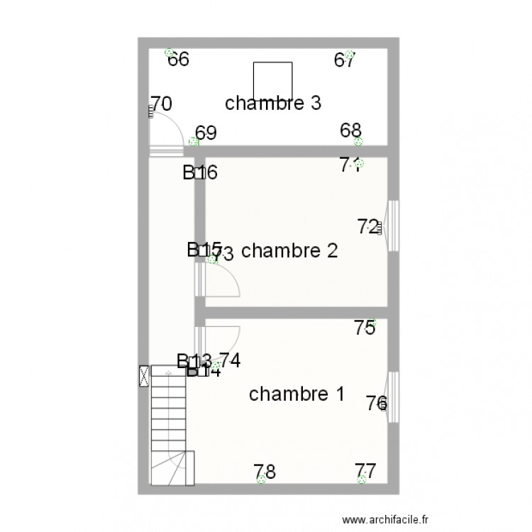 schneider sylvain logement 1 1er Etage prise. Plan de 0 pièce et 0 m2