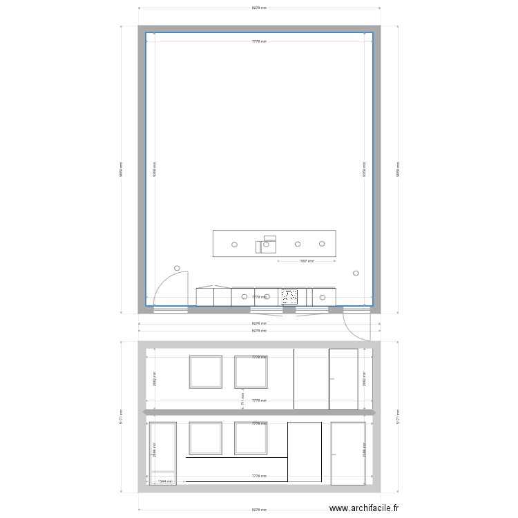 nh93 keuken1b. Plan de 0 pièce et 0 m2