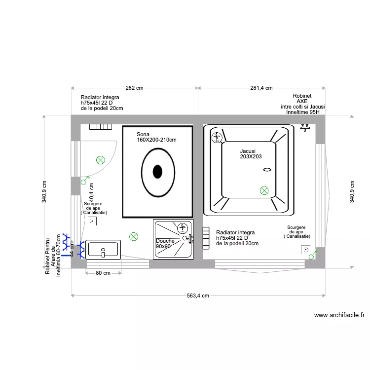 Antoin Weemael Abri du Jardin . Plan de 