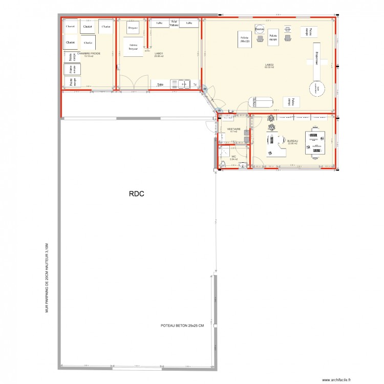 projetamenagement2. Plan de 0 pièce et 0 m2