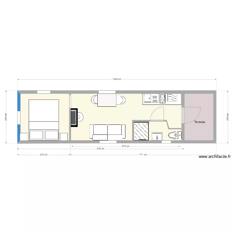 roulotte 2 0. Plan de 