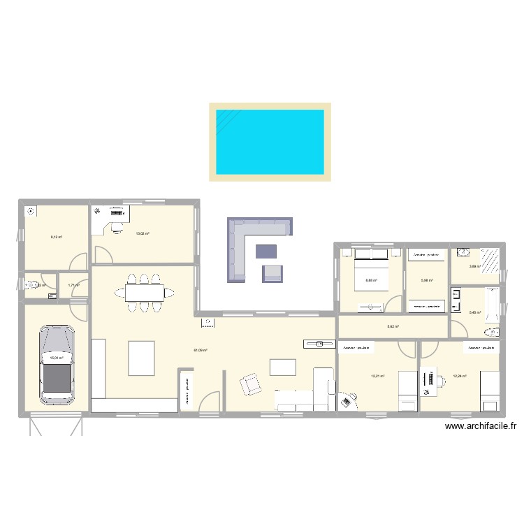 Maison 2. Plan de 0 pièce et 0 m2