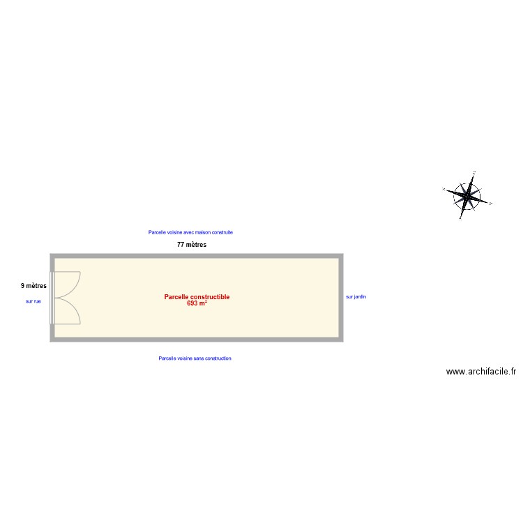 MULLER Edmond. Plan de 0 pièce et 0 m2